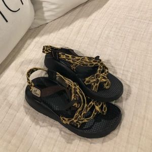 Customized Cheetah Chacos